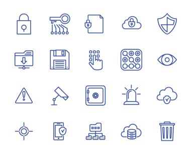 simgeler vektör satırları