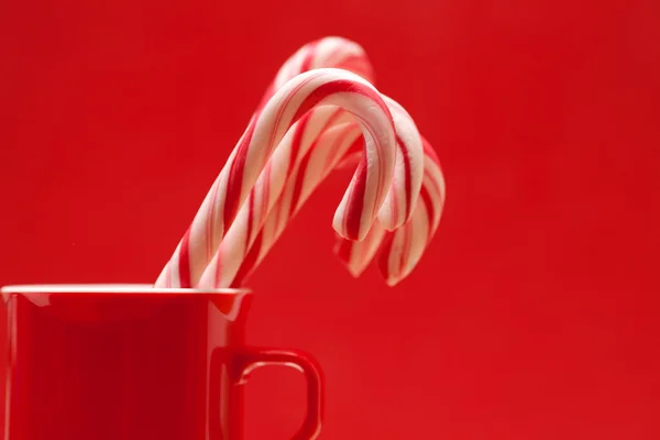 Lollipops in a mug — Stock Photo, Image