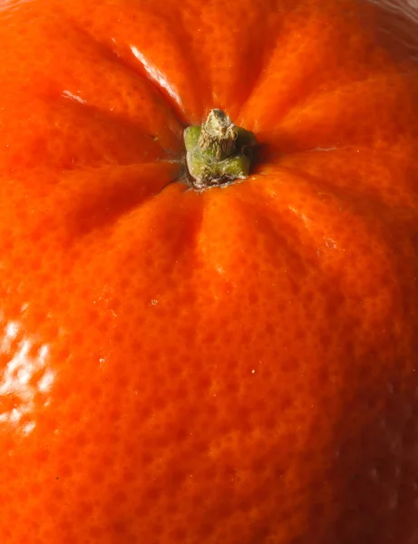 Fotografie de mandarină portocalie coaptă în coajă — Fotografie, imagine de stoc