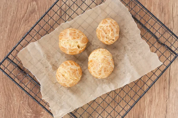 Delicioso pastel de eclair —  Fotos de Stock