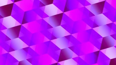 Geometrik Retro 8bit 3d Uzay Efekti Biçimli Küpler