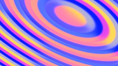 Parlak Çocuk Şekeri Yüzükler Sonsuz Çerçeveye Genişletiliyor