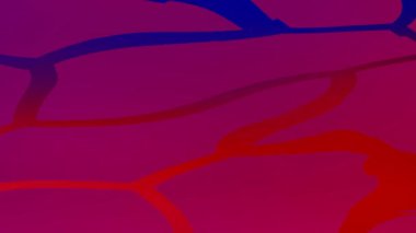 Soyut Ayna Göl Efekti Lav Tarzı Sahte 3d Derinlik