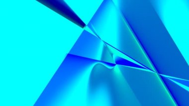 Keskin Tekno Mavi Çizgiler Çeşitli Geometrik Şekiller Oluşturuyor