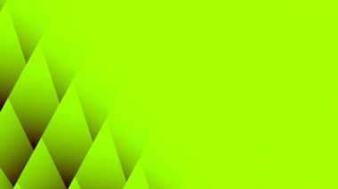 Çerçeveye girip çıkan Basit Ağaçların Soyut Yeşil Ormanı