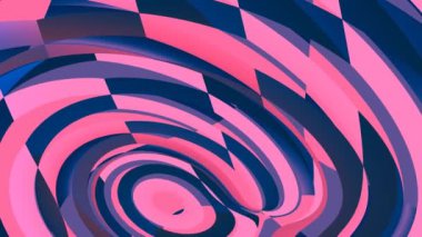 Taşınan Pembe ve Mavi Soyut Ses veya Müzik Efekti Arkaplanı