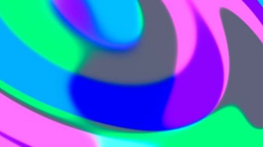 Serin Mavi Lav Lambası Sonsuz Döngüleme Canlandırması Efekti