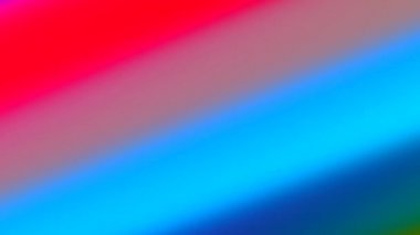 Gökkuşağının tüm renklerinin döngüsü hiç durmadan tekrarlanıyor.