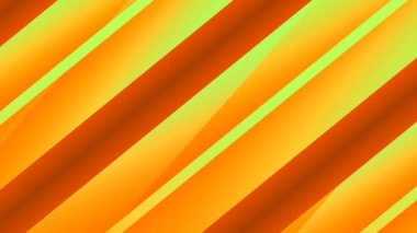 Sıcak Turuncu Çubuklar Çerçeve Sonsuz Döngü boyunca ileri geri hareket ediyor