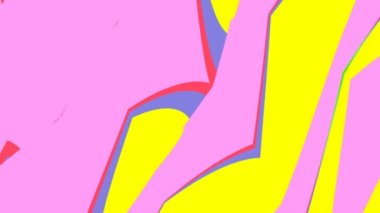 90 'lı yılların başlarında Soyut Fraktal Benzeri Arkaplan Döngüsü