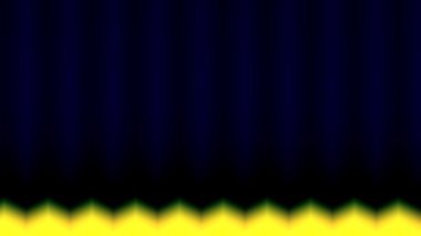 Siyah Çerçevenin Altından çıkan Sarı Işık 'ın Keskin Üçgenleri