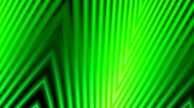 Soyut Yaprak 3d Organik Tapınak Parçalarının Sağa ve Sağa Salınması Efekti