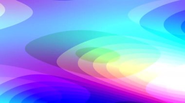 Gökkuşağının Tüm Renklerinin Kopyalama Panelleri Birleştirme ve Dönüştürme