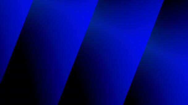 Hard Blue Gradated Bars Subtle Moving Light Background Attract — Stock video