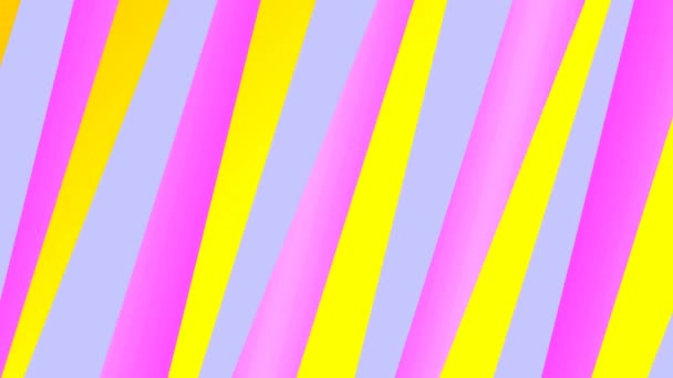 Shaft Pink Yellow Grey Bars Alternating Moving Eachother — стокове відео