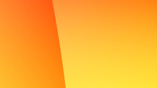 Bright Orange Warm Moving Abstract Background Plenty Copyspace — Stock video