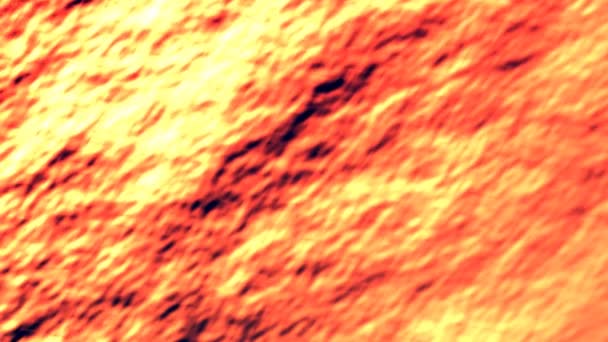 Abstract Mars Planetary Surface Effect Flyover Background — Stock Video