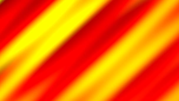Leuchtend Rote Und Gelbe Flamme Feuereffekt Hintergrund — Stockvideo