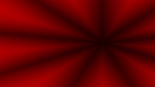 Gentle Black Red Starburst Cinematic Abstract Achtergrond Overgang — Stockvideo