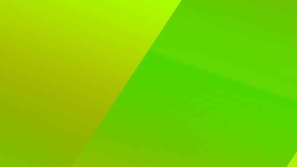 Abstract Green Geometric Environmental Moving Background — Stock Video