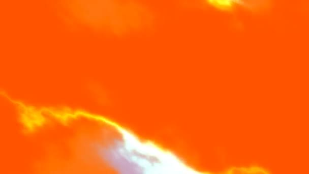 Abstrakter Hintergrund Der Sonne Reflektiert Sich Beweglicher Heißer Lava — Stockvideo