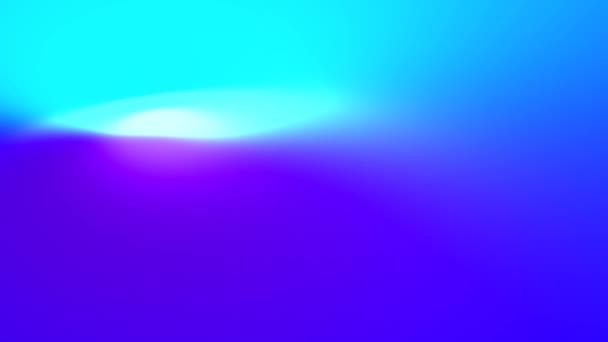 Blauw Abstracte Atmosfeer Zonneverlichting Effect Achtergrond — Stockvideo