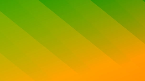 Barre Linee Transizione Rapida Dall Arancione Verde Viceversa — Video Stock