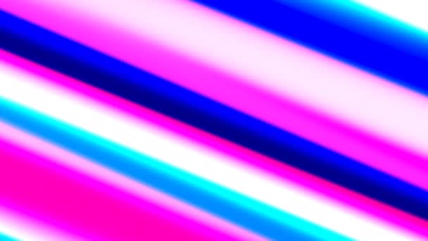 Stile Anni Rosa Blu Retro Neon Sfondo — Video Stock
