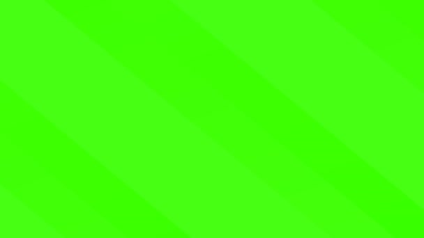 Morbido Gradiente Verde Con Linee Sottili Che Appaiono Uno Sfondo — Video Stock