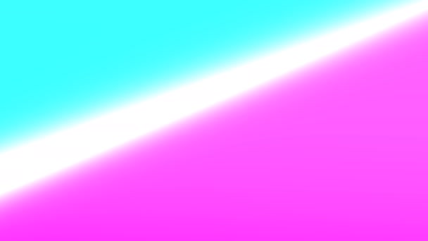 Бірюзові Блакитні Рожеві Протилежні Барви Гендеру Або Трансгендерів Themed Abstract — стокове відео