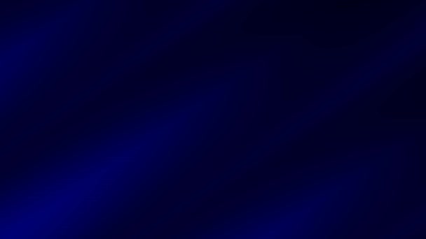 Ciemny Subtelny Niebieski Czarny Gradient Pulsujący Nieskończona Pętla — Wideo stockowe