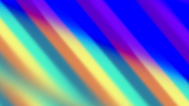 Muted fond bleu d'affaires avec sélection de boucles de barres multicolores 