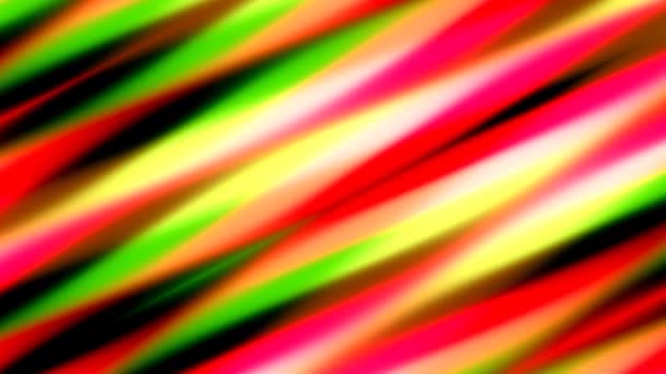 Hot Sharp Brightly Colorido Bares Pulsando Animado Interminável Loop — Vídeo de Stock