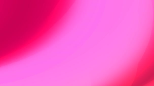 Пульсуючі Хвилі Рожевих Кілець Перехід Жовту Панель Copyspace Веб Сайту — стокове відео