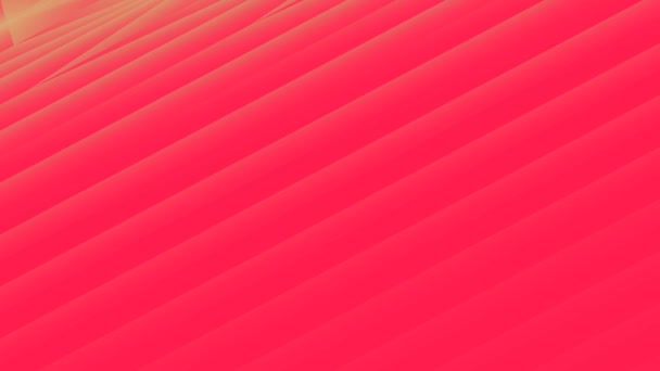 在过渡层之间移动的剪切粉色和红色阴影线 — 图库视频影像