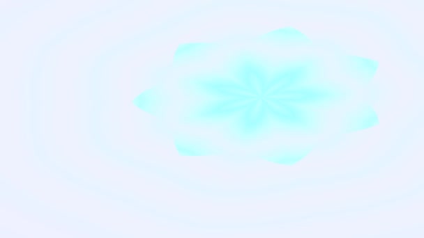Soft Pastel Blue Lilac Φόντο Μετάβαση Μέσω Starburst Blue Abstract — Αρχείο Βίντεο