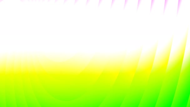 アブストラクトエネルギー概念のための緑の曲線の圧延ループアニメーション — ストック動画