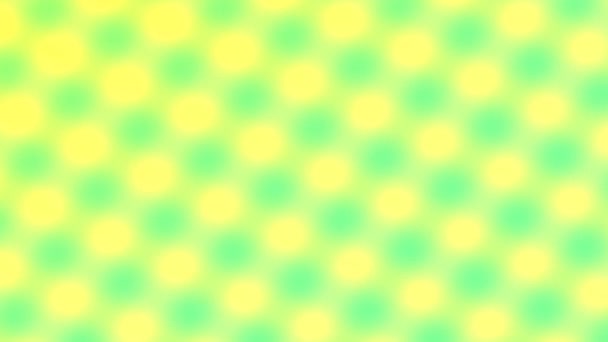 Pulsing Yellow Green Grid Hücrelerin Yanıp Sönen Sonsuz Döngüsü — Stok video