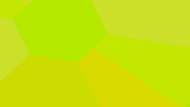 环状绿色六边形网格来回移动 — 图库视频影像