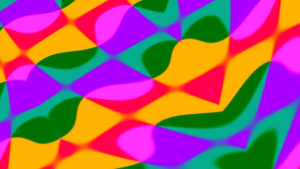 Bright Fantasy Talets Syra Lsd Trip Style Effect Loop — Stockvideo