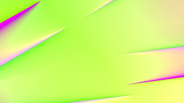 Dor Corte Rasgada Conceito Verde Abstrato Superfície Com Copyspace — Vídeo de Stock