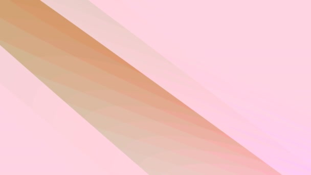 Gedämpfter Rosa Pfirsich Hintergrund Übergänge Orangefarbenem Panel Für Kosmetika — Stockvideo
