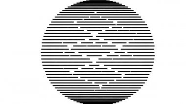 Soyut Tek Renkli Küresel Dünya Maskesi Yükleme Döndürme