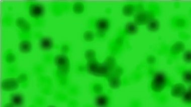 Yeşil Arkaplanda Rastgele Organik Gürültü Viral Blokları