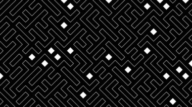 Random Maze Pattern Mask Randomised Endless Loop#