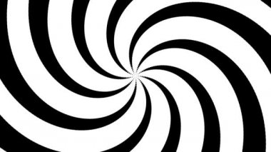 Hipnotik Döngü Animasyon Sarmal Galaksi Şablonu Sonsuz Çemberlerden Oluşturuldu