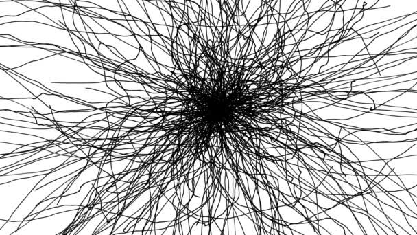 Bruyant rugueux organique fils croquis croquis remplissage rapide Mess 