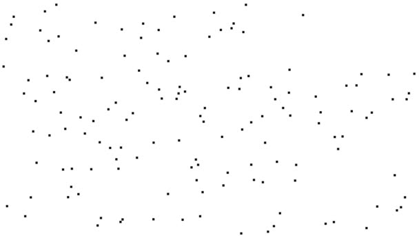 Gouttes carrées Tombant Tombant Neige Pluie Cadre 