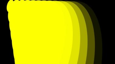 Parlak Soyut Gezgin Sarı Güvenlik Işıkları Gecenin Karanlığına