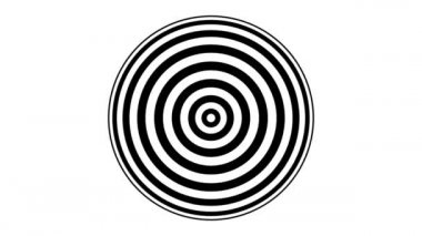 Hipnotik Tek Renkli Halkalar Çemberleri Spinner Mask Yüklüyor